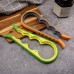 Function 4 in 1 Gripper Can Bottle Jar Openers with Rubber Handle for Get Lid Off Easily