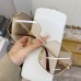 Box style square sunglasses for women with round faces, sunglasses with gradient lenses for facial expression