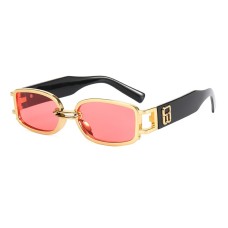 Fashionable Resin Sunglasses Men's Stall Red Transparent Glasses