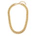 Hip Hop Stainless Steel Necklace Women's Cuban Chain Necklace Ornament