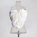 Design sense three-dimensional flower short style small strapless women