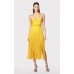 Suspender fringe skirt backpack hip skirt bandage dress