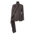 Scarf collar suit for autumn and winter, new variety of wearing methods, versatile and slimming design, casual jacket
