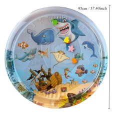 Crawling water mat baby inflatable water mat summer ocean water filling ice mat octopus water mat baby toy