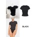 Solid color sports black, white and gray inner layering summer breathable top