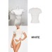 Solid color sports black, white and gray inner layering summer breathable top