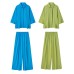 Summer New Women's Fashion European and American Style Loose Shirt Casual Pants