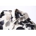 Fashionable floral printed satin shirt