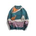 Sweater men's loose and versatile pullover casual jacket