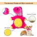 Plush voice toy interactive relief bite resistant teeth cleaning medium-sized dog border collie pet supplies