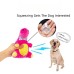 Plush voice toy interactive relief bite resistant teeth cleaning medium-sized dog border collie pet supplies