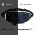 Running sports waist bag multifunctional waterproof pet waist bag outdoor anti-collision elastic dog walking waist bag