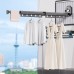 Multifunctional Retractable Fold Away Clothes Drying Hanger Space-Saving Bathrooms Usage