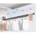 Multifunctional Retractable Fold Away Clothes Drying Hanger Space-Saving Bathrooms Usage