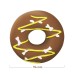 Latex simulation donut bite resistant and grinding donut