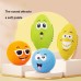 Facial expression smiling face round ball rugby ball latex squeezing sound