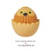 Latex shell breaking owl interactive puzzle grinding sound dog toy