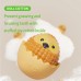 Latex shell breaking owl interactive puzzle grinding sound dog toy