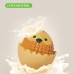 Latex shell breaking owl interactive puzzle grinding sound dog toy