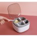 Kitchen supplies press type seasoning box contrasting color four grid seasoning box transparent lid with spoon