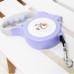 Pet 5-meter automatic retractable leash with light dog walker, small dog leash with rope