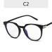 Round Eyeglasses For Women Fake Glasses Cute Fashion Clear Glasses Frame Pink Transparent Eye Glasses Frames For Women