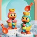Cute and Cute Duck Spinning Water Wheel Baby Shower Toy Little Yellow Duck Baby Children Playing with Water Spray Big Duck