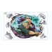 Pirate King Lufei Self adhesive Wall Stickers for Boys' Bedroom Creative Graffiti Cartoon Anime Stickers PVC