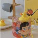 Little Yellow Duck Tea Drip High Temperature Resistant Soft Gel Tea Filter Tea Flower Tea Filter Duck Girl Heart Tea Brewery