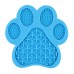 Dog Paw Silicone Pet Licking Pad Pet Slow Food Plate Dog Bathing Distract Silicone Dog Suction Cup Food Protection Training