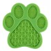 Dog Paw Silicone Pet Licking Pad Pet Slow Food Plate Dog Bathing Distract Silicone Dog Suction Cup Food Protection Training