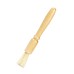 Coffee powder cleaning brush pig hair solid wood residue round head brush coffee machine bean grinder cleaning brush