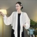 Fashionable and versatile temperament, air-conditioned room silk scarf full of stars, sun protection shawl