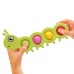 Fidget Simple Dimple Finger Bubble Music Silicone Keychain Decompression