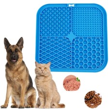 Pet licking pad silicone pad cat and dog buffering pad outdoor household pet buffering licking pad