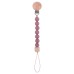 Infant and toddler products, beech wood pacifier clip, soothing wood octagonal pacifier, anti drop chain