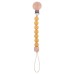 Infant and toddler products, beech wood pacifier clip, soothing wood octagonal pacifier, anti drop chain