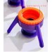 Inverted bottle cap, large, medium, small, and sub size, multifunctional three legged stand, shower gel, shampoo, leak proof bot