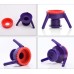 Inverted bottle cap, large, medium, small, and sub size, multifunctional three legged stand, shower gel, shampoo, leak proof bot
