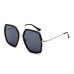 European and American large frame sunglasses for women, ins metal sunglasses European and American large frame sunglasses for women, ins metal sunglasses