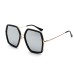European and American large frame sunglasses for women, ins metal sunglasses European and American large frame sunglasses for women, ins metal sunglasses