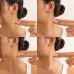 Hot selling BowEarring Butterfly Knot Earnail Women's Sweet Cool Metal Knot French Simple Earaccessory