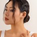 Hot selling BowEarring Butterfly Knot Earnail Women's Sweet Cool Metal Knot French Simple Earaccessory