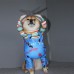 New Pet Dog Halloween Standing Scissor Hands Dog Funny Costume Role Costume