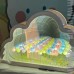 Handmade DIY Tulip Cloud Flower Sea Night Light Creative Light Atmosphere Light Transparent Mirror Gift