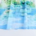 European and American summer new fashionable printed lapel short sleeved belt shirt style dress