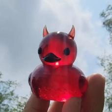 Lil' Devil Ducky Little Devil Duck Car Ornaments Decoration Halloween