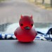 Lil' Devil Ducky Little Devil Duck Car Ornaments Decoration Halloween Lil' Devil Ducky Little Devil Duck Car Ornaments Decoration Halloween