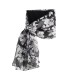 Fashionable temperament strapless collar sleeveless printed lace up short vest for women