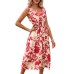 New European and American Summer Women's Bohemian Style Fake Dress